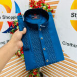 remium Quality Sequence Panjabi - Fabric: Sutton Cotton - Color and quality 100% guarantee - Without box - Snap Button - Multi Color Sequence - Size: M-40, L-42, XL-44