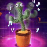 Dancing & Talking Cactus 120 Song Speaker Talking USB Charging Voice Repeat