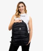 Givova Holland Quilted Padded Backpack Givova Unisex Multipocket Waterproof Black Backpack