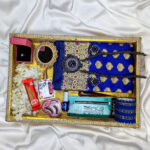 Premium Silk Katan Saree Combo Pack – Blue
