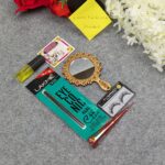 Premium Half Silk Jamdani Saree Combo Set - Purple