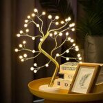 Decorative LED Tree Lamp Table top,Fairy Lights Spirit Tree, Bonsai Tree Light, Decoration for Room,Wedding,Bedroom,Gifts (36 LED Pearl) (P-1342)