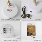Decorative LED Tree Lamp Table top,Fairy Lights Spirit Tree, Bonsai Tree Light, Decoration for Room,Wedding,Bedroom,Gifts (36 LED Pearl) (P-1342)