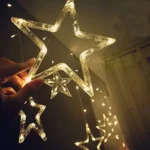 Home decorative big star led lights for home decoration