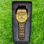 BINBOND 2521 Luxury Brand Luminous Quartz Watch For Men (full golden)